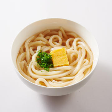 出汁を味わう！かけうどん