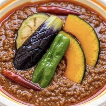 夏野菜キーマカレー / Summer Vegetable and Keema Curry
