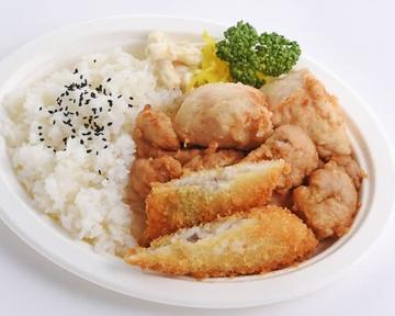 からあげ&白身魚フライ弁当