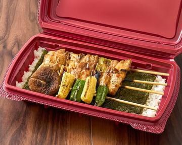 【当店人気No.1一押し定番味】やきとり弁当-たれ味(竹)