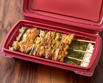【当店人気No.1一押し定番味】やきとり弁当-たれ味(梅)