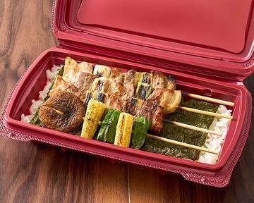 【当店人気No.2一押し定番味】やきとり弁当-しお味(竹)
