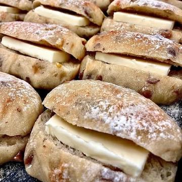 栗のリュスティック塩バターサンド