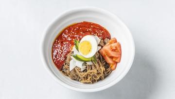 NEW ビビん冷麺 (おかず3品付き) Spicy Buckwheat Noodles