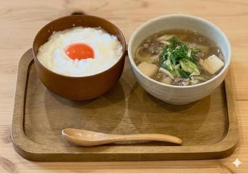 肉吸いそば・玉子飯セット