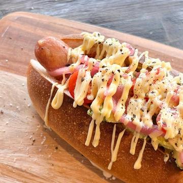 アボカドドッグ(ポテトセット) Avocado dog+Potato