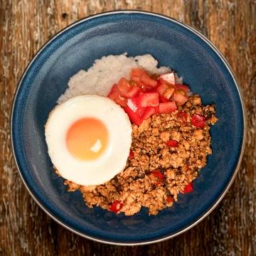 新鮮トマトのガパオライス (Tomato)Gapao Rice