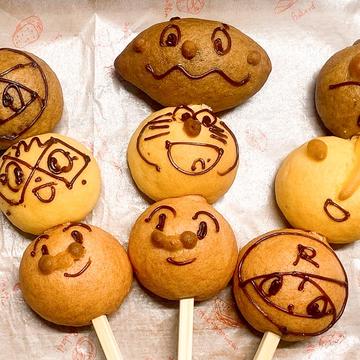 タマゴケーキキャラクター3本