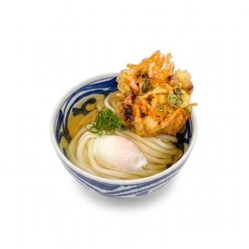 【温】海鮮天玉うどん（温玉）