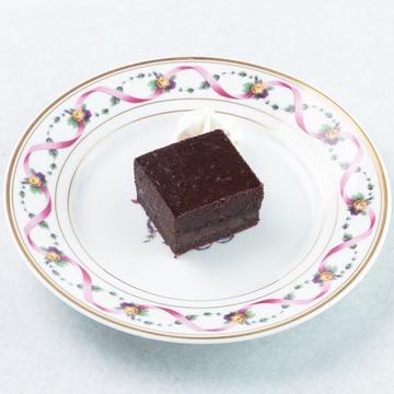 自家製チョコレートケーキ