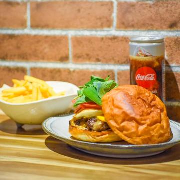 エッグチーズバーガーセット+コーラ