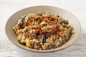 シビから 牛すじ台湾炒飯 Taiwanese Fried Rice with Numbing Spices