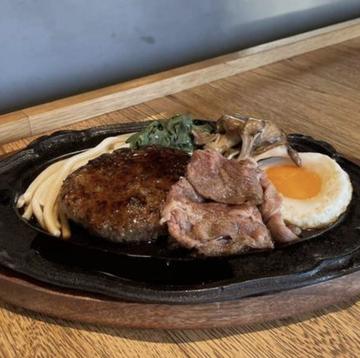 ☆黒毛和牛すき焼きのチーズハンバーグ単品(ご飯なし)