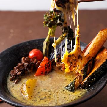 チーズベジタブルスープカレー