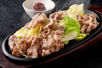 名物旨辛みそ 牛カルビ鉄板焼き