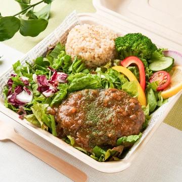 特製ジンジャーソース 牛100%ハンバーグ Ginger sauce Hamburger
