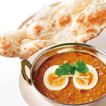 ひき肉カレー Keema Egg Curry