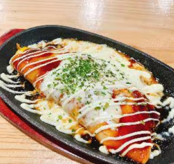 【人気No.1】チーズ豚平焼き