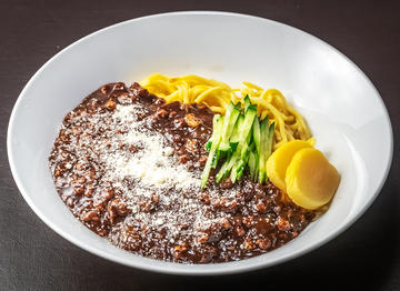 チーズジャージャー麺 cheese Jajangmyeon