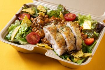 ガーリックチキンタコライス Garlic Chicken Taco Rice