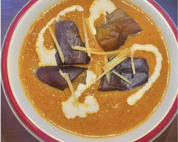 ナスキーマカレー Eggplant Keema Curry