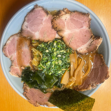 正油とんこつチャーシューメン大盛り