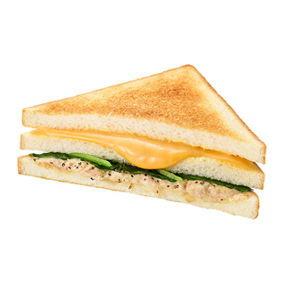 Aー単品:トーストサンド とろ～りチーズ＆ツナ ～チェダーチーズ～