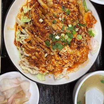 四川よだれ鶏定食(口水定食)