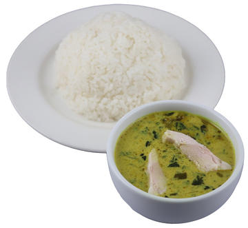 グリーンカレーライスセット