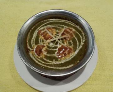 ほうれん草マトンカレー Spinach mutton curry