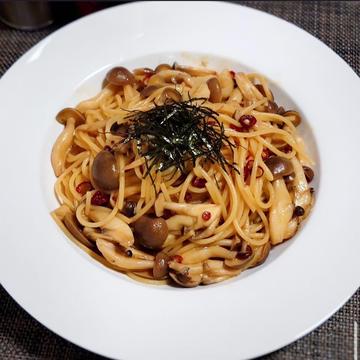 きのこの和風パスタ