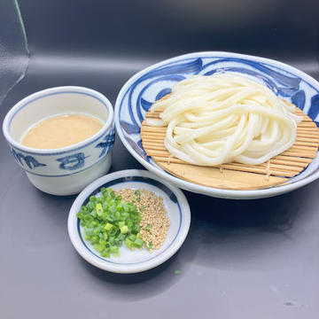 ゴマつけざるうどん