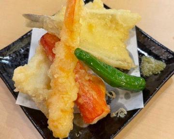 天ぷらの盛り合わせ