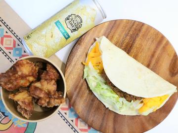 タコス＆唐揚げ＆ドリンクセット Tacos＆Fried chicken＆Drink set