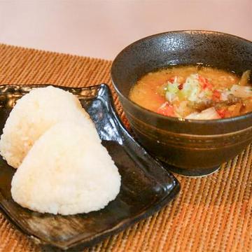 塩おにぎりと豚汁の最強セット！(2セット)