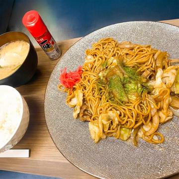 焼きそば定食