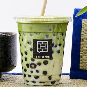 黒糖タピオカ特選抹茶ラテ Bubble Organic Matcha Latte In Shizuoka
