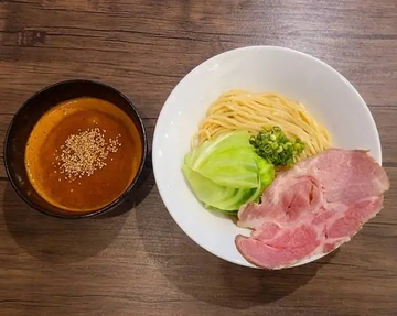 海老トマトつけ麺(大盛)Dipping Noodles(Large)