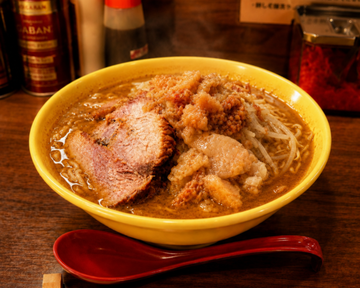 カレー汁なしラーメン(小)
