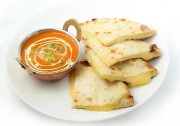バターチキン. ＆ チーズナンセット Butter Chicken Curry ＆ Cheese Nan set
