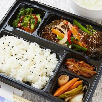 チャプチェ弁当(スープ付き)