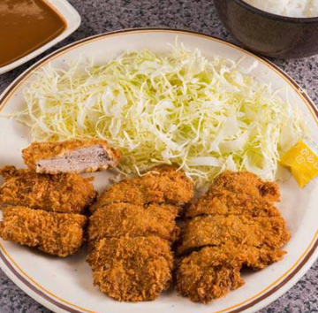 ヒレかつ定食(並) (ごはん抜き)