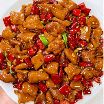 マーラー ピリ辛豚の腸 味付け豚ホルモン 麻辣肥腸 pork intestine