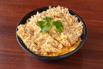カツ玉丼