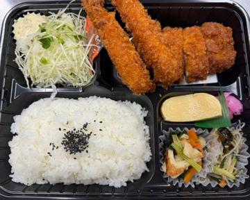 エビ・ヒレカツ弁当
