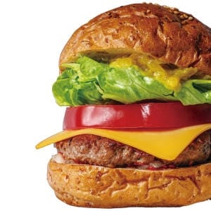 チェダーチーズハンバーガー