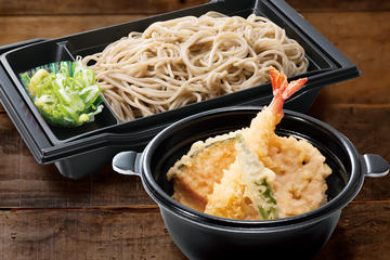 ざるそばと天ぷらミニ丼