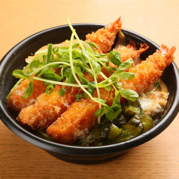 エビカツ丼3本