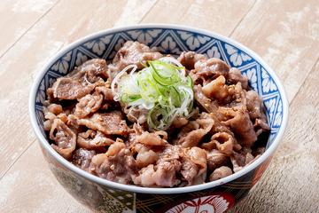 ねぎ塩牛焼肉どんぶり