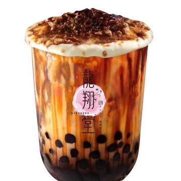 焦がしミルクフォーム タピオカミルク Brown sugar pearl milk with scorched milk foam